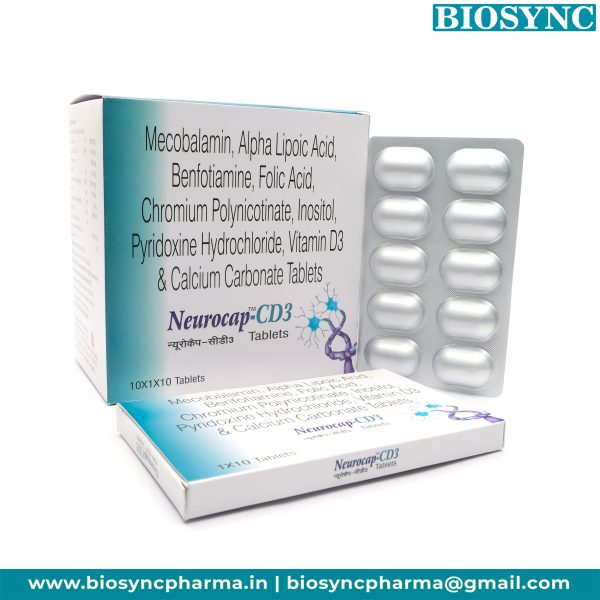 Tab Pyrocobal Cd3 NEUROCAP-CD3 TAB Third Party Manufacturer | PCD Franchise