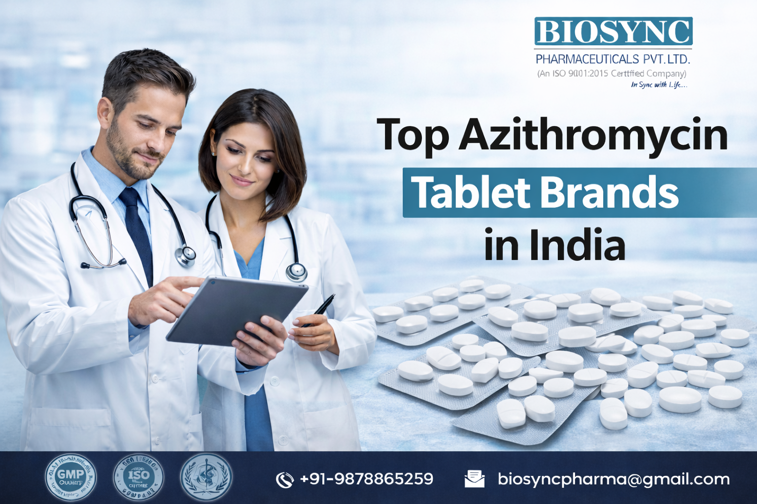 Top Azithromycin Tablet Brands in India