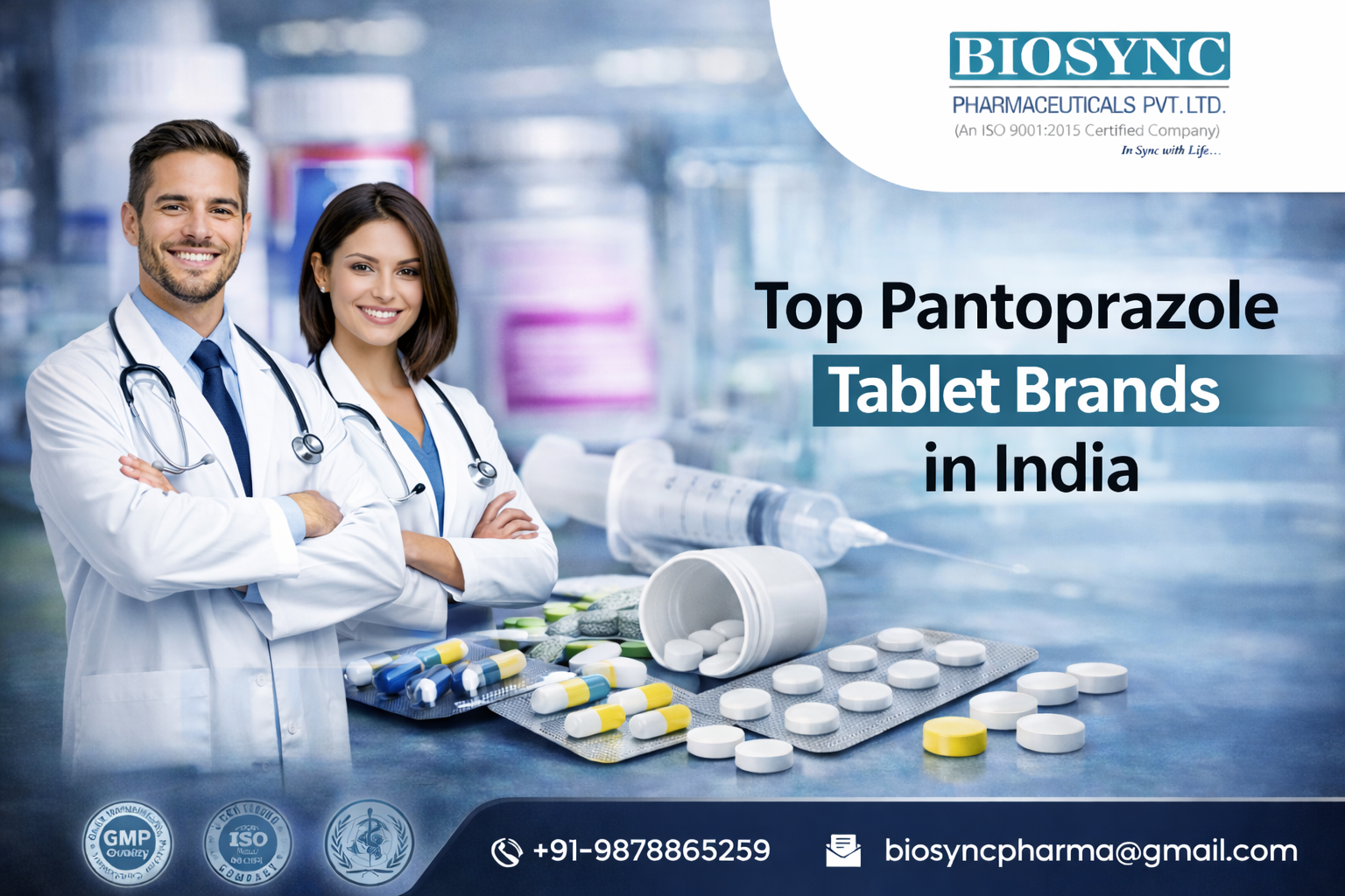 Top Pantoprazole Tablet Brands in India