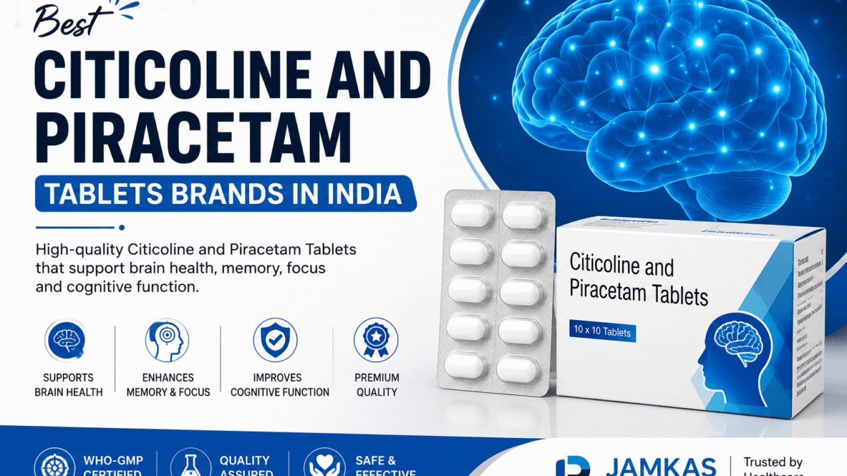Best Citicoline And Piracetam Tablets Brands in India