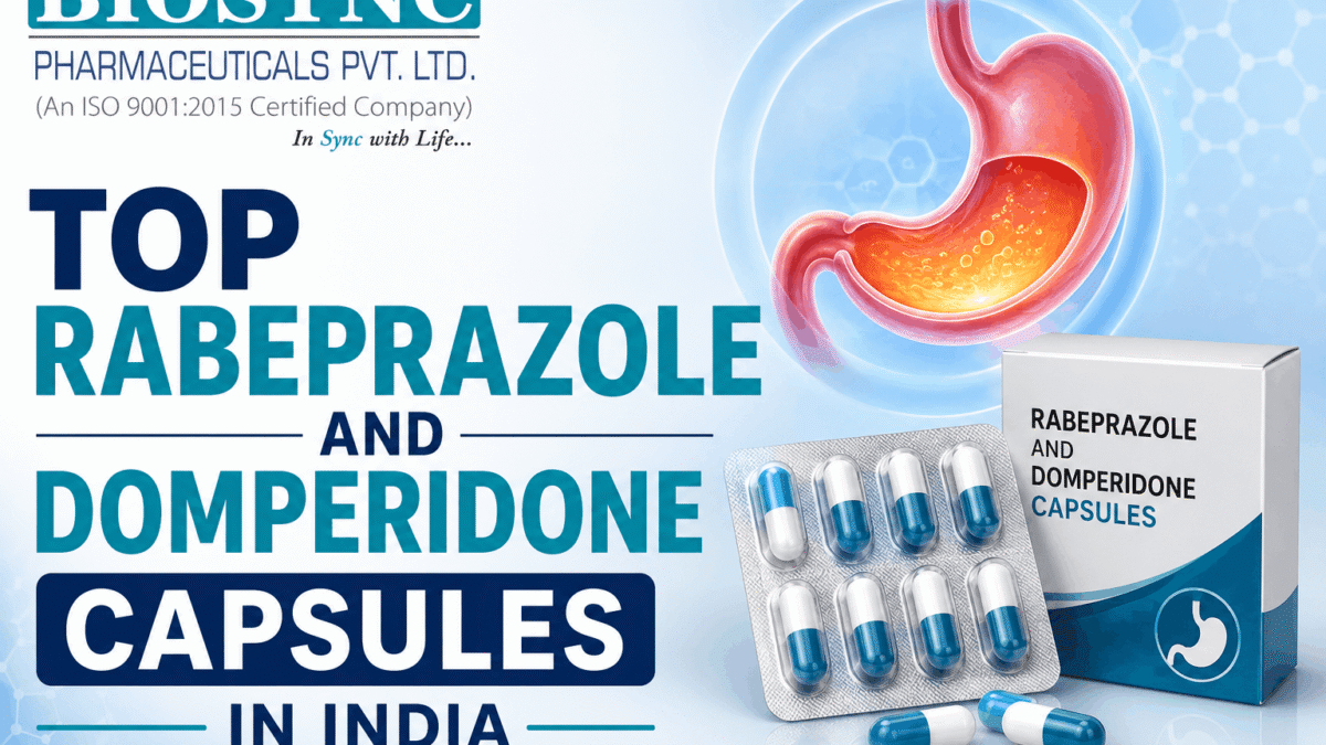 Top Rabeprazole and Domperidone Capsules In India