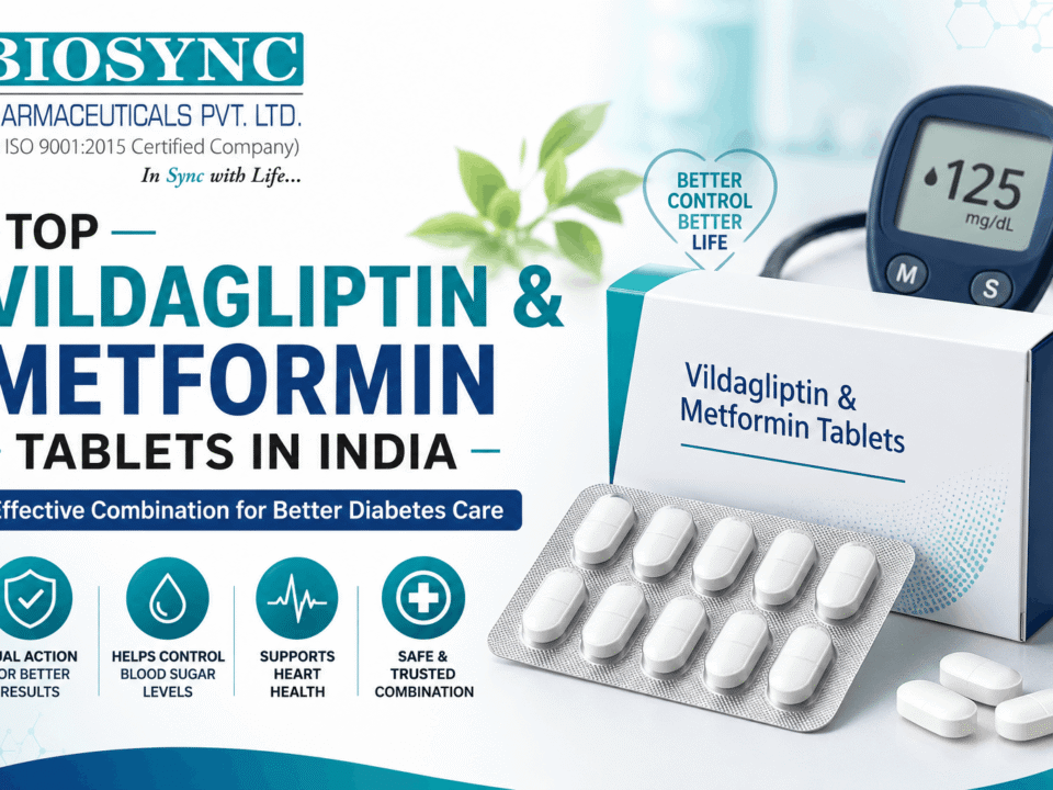 Top Vildagliptin & Metformin Tablets In India